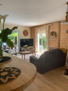 Maisons de vacances Villa piscine chauffee & spa sur le Bassin d Arcachon - proche plage et ocean : photos des chambres