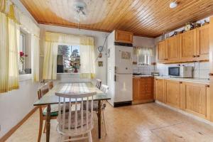 Traditional wooden house at the lake