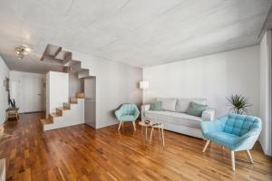 Casa Milla - Moderne & zentrale Maisonette in Langenthal mit Balkon und Tiefgarage