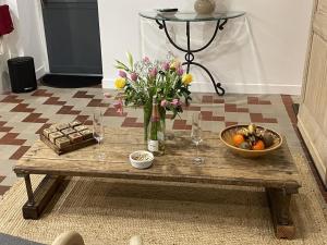 Maisons de vacances Gite spacieux en Touraine avec jardin et terrasse, proche vignobles - FR-1-381-605 : photos des chambres