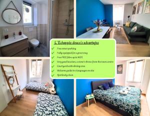 Appartements L-Echappee douce, central et lumineux : photos des chambres