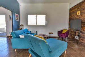 Maisons de vacances La Paree-Chaleureuse maison avec jardin : photos des chambres
