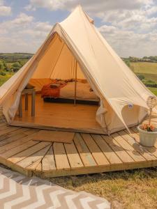 Immaculate Bell Tent Retreat North Devon