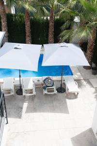 Modern villa with a private pool