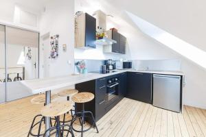 Cocon Malouin Charmant T2 vue Intra-Muros et port