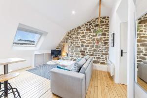 Cocon Malouin Charmant T2 vue Intra-Muros et port