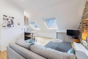 Cocon Malouin Charmant T2 vue Intra-Muros et port