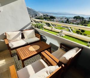 Marina Baie studio vue mer et jardin avec clim