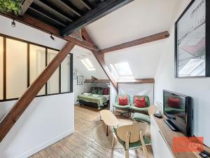 La passerelle, charmant duplex, centre Wimereux