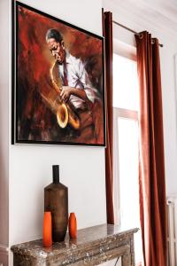 Appartements Le Palais de Leo Epernay Hyper center 4p : photos des chambres