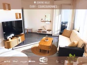 Appartements Studio Cosy Au Centre d-Evry : photos des chambres