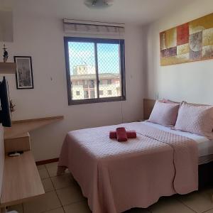 Apt 2 Suítes no Life Resort com Vista parcial para o Lago e lazer completo