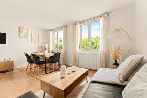 Appartements L-ecrin Cocooning et moderne d-Ivry - Parking - Metro 5min a pied : photos des chambres