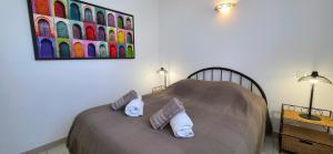 Maisons de vacances Gite Paradizu, vue imprenable en Provence : photos des chambres