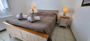 Maisons de vacances Gite Paradizu, vue imprenable en Provence : photos des chambres