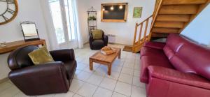 Maisons de vacances Gite Paradizu, vue imprenable en Provence : photos des chambres