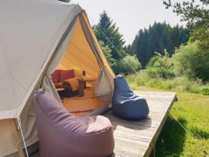 Die Alm in Schöllbüchl - Zelt