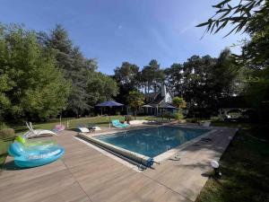 Villas Villa close to Le Mans 24h with Swimming pool and parking : photos des chambres