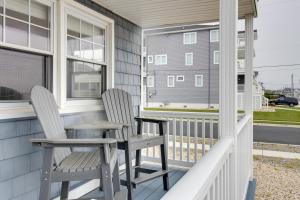 Bayfront Brigantine Escape w Porch & Bay Views!