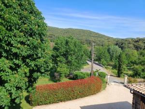 Maisons d'hotes Le Mas du Martinet : Chambre Lit Queen-Size - Vue sur Jardin