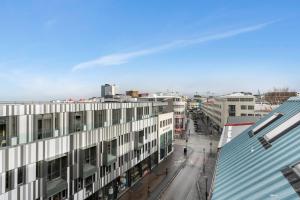 Rooftop Balcony -AMZ view - LRG 2 BR -Free Parking