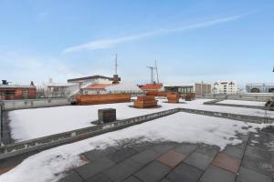 Rooftop Balcony -AMZ view - LRG 2 BR -Free Parking