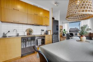 Rooftop Balcony -AMZ view - LRG 2 BR -Free Parking