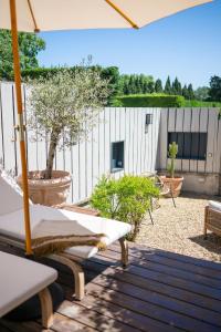 Maisons de vacances Maison avec patio et jacuzzi : photos des chambres