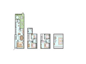 The Salt House - sleeps 12 & 3 mins to beach