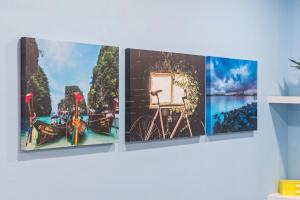 Loft with a king size bed in the historic center