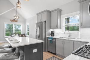 Modern Mountain Home with River Access