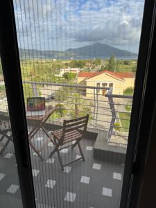 Mountain Meets Sea-Spectacular View in Orikum Apartment