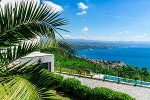 Villa K Opatija with a heated pool, sauna, astonishing sea view