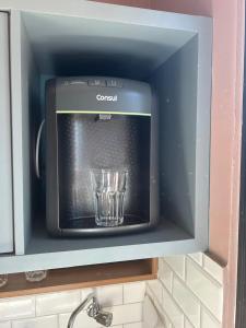 Studio novissimo com vista para o parque