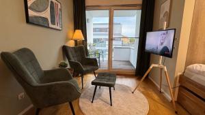 DUTTIS HOME - Stylisches Apartment, Stellplatz, Küche, Self Check-in