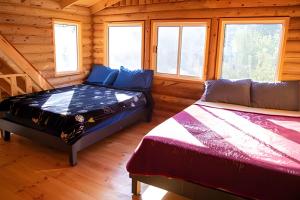 Cabaña Frente a la montaña