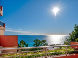 Studio 4 personnes avec Wi-Fi, vue mer - FR-1-827-92