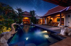 VILLA TOBA Pool Baan Bua Estate Naiharn beach