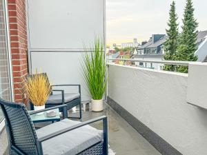 ImmoStay Waterfront Apartments - Balkon über Bremen & Parking