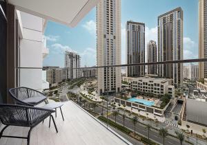 Lux 1BR Apartment with Amazing view in Palace Residences Creek Harbor