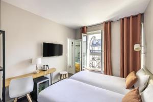 Comfort Twin Room room in Best Western Aramis Saint Germain
