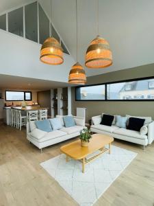 Maisons de vacances Ty Dag - Petite Terre vue mer, spa, plage a 300m : photos des chambres