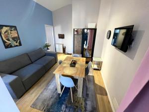 Střešní apartmán s terasou, zahradou a výhledem na moře