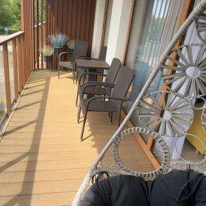 Apartament Moonlight z basenem i parkingiem - Resorts Plażowa - Holiday City