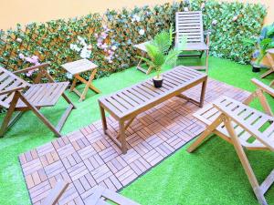 Spacious flat with Garden