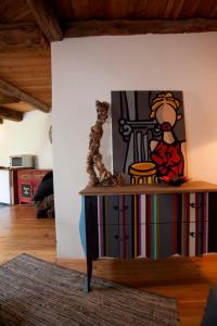 Maisons de vacances Le Gite de la Passerelle a Crevoux : photos des chambres