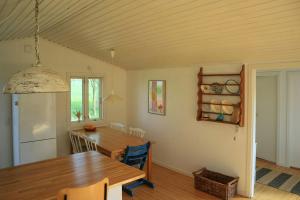 Red Summer House Near Reersø With Field Views