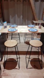 Maisons de vacances Tiny House du Pigeonnier : Maison 2 Chambres
