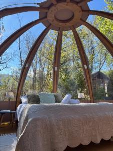 Wigwam et Dôdome sous les étoiles