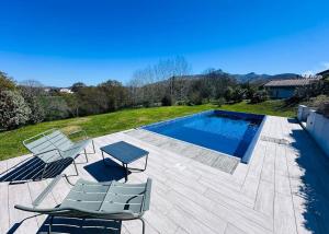Villas Maison avec panorama sur les montagnes basque : photos des chambres